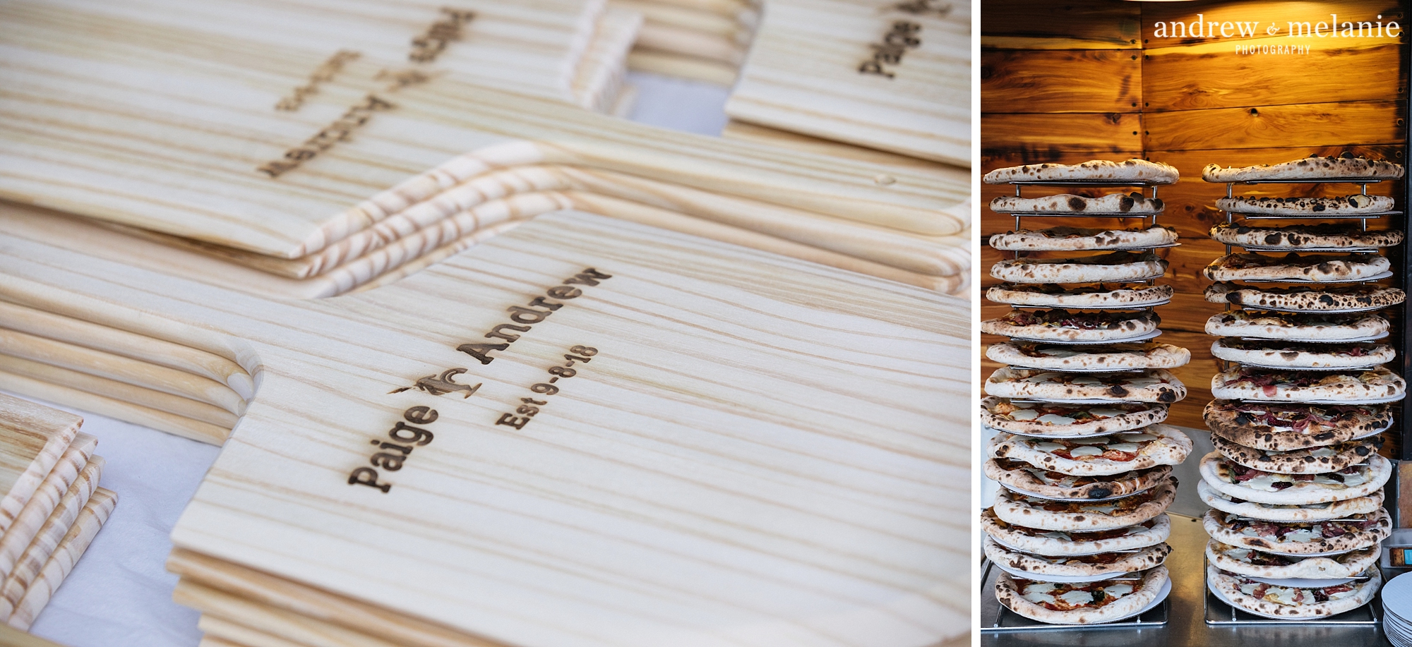 custom pizza paddles for wedding