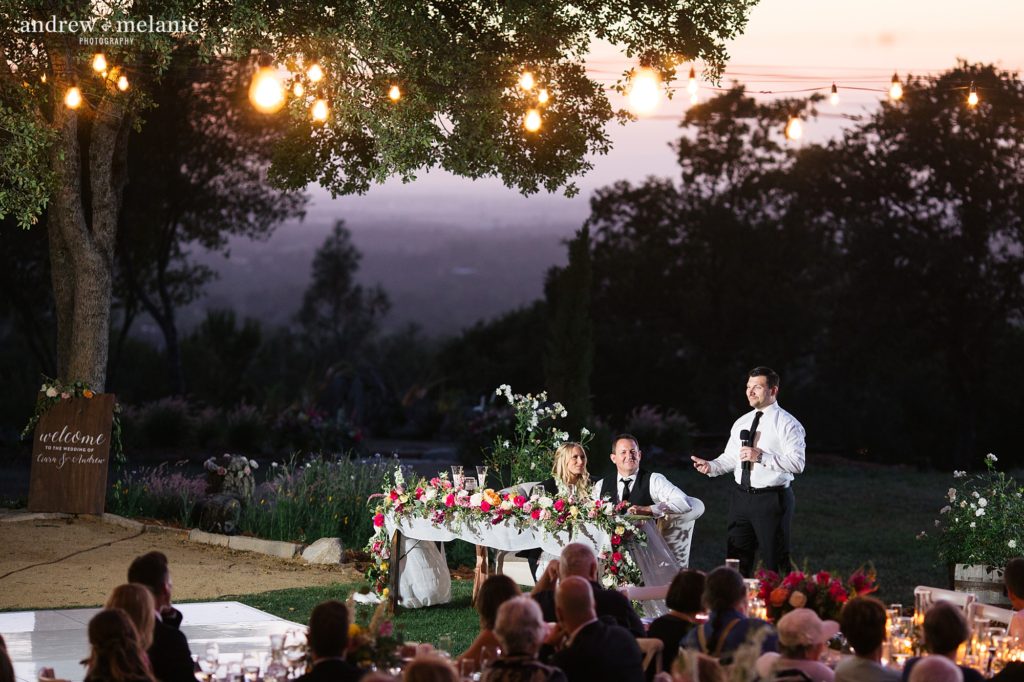 Wedding reception photos with off camera flash