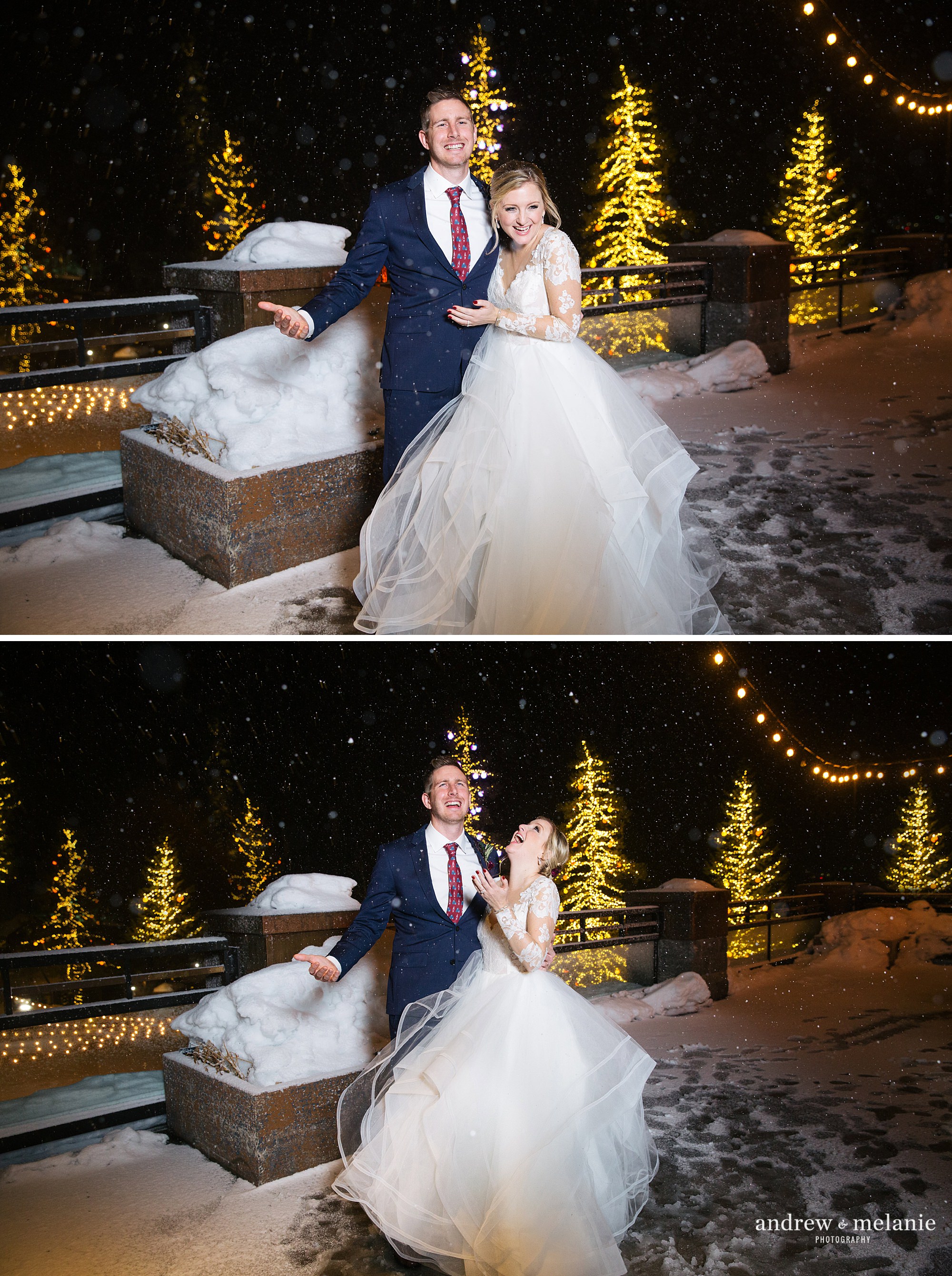 Resort at Squaw Creek Winter Wedding Lake Tahoe